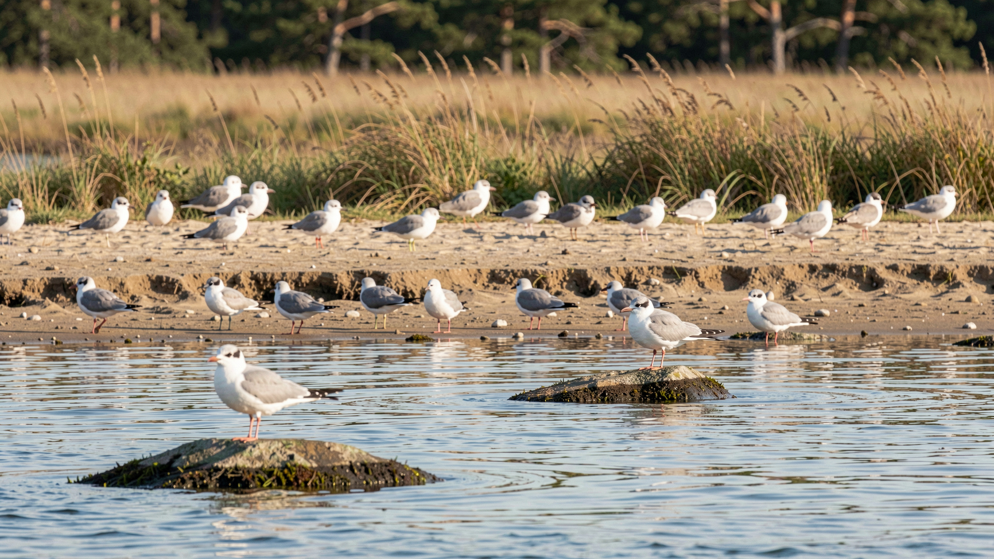 Fuglereservatet ved Flyvesandet: arter og regler